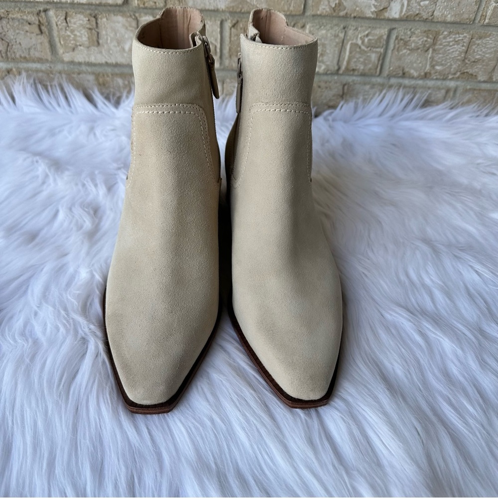 Cole Haan Cream Ankle Booties - Picture 4 of 13